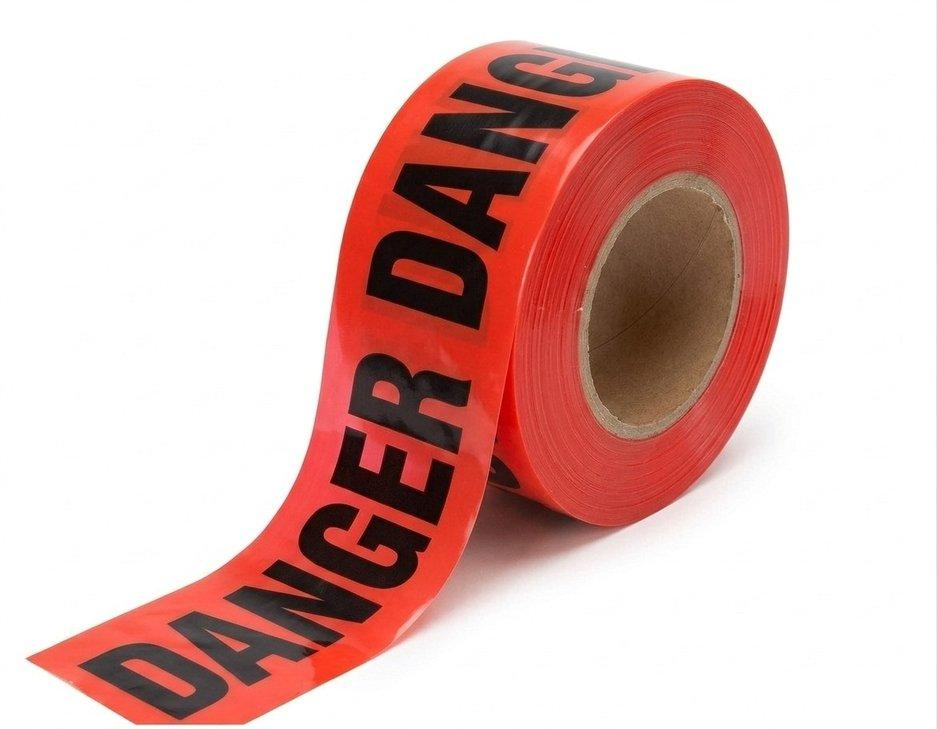Danger Tape 3"X200M